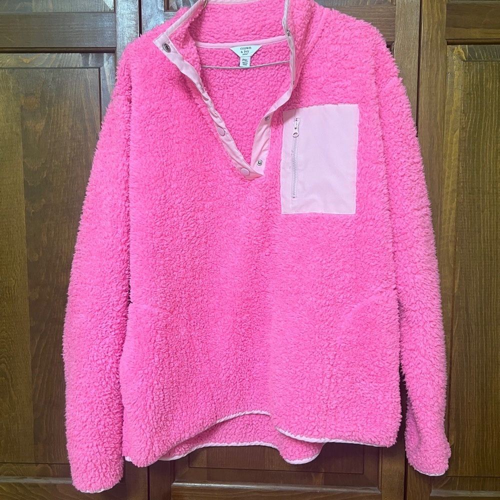 Sherpa pullover